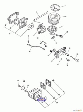 KIT SEPARADOR CARBURADOR ECHO CS 450